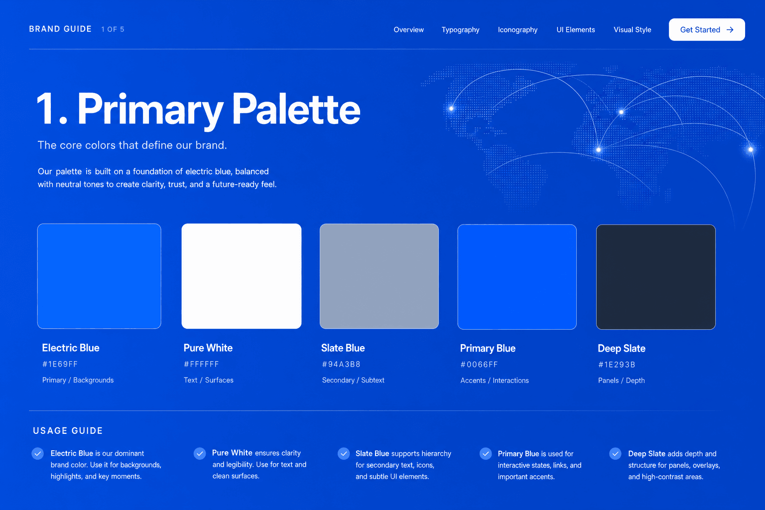 Primary palette guide
