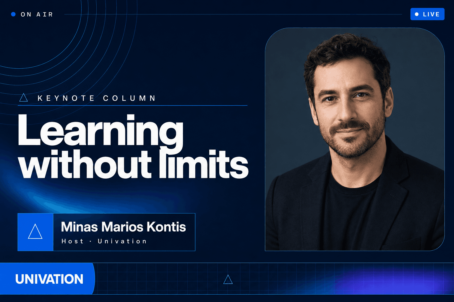 Keynote column — Univation live set